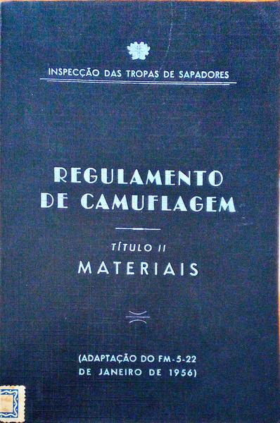 REGULAMENTO DE CAMUFLAGEM.