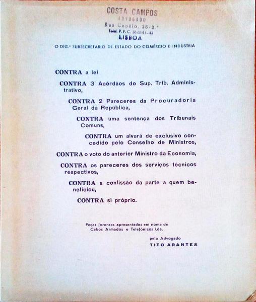 ALEGAÃ‡Ã•ES FINAIS NO PROCESSO DE PROVIDÃŠNCIAS CAUTELARES.