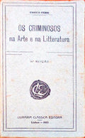 OS CRIMINOSOS NA ARTE E NA LITTERATURA.