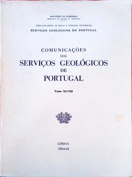 COMUNICAÃ‡Ã•ES DOS SERVIÃ‡OS GEOLÃ“GICOS DE PORTUGAL, TOMO XLVIII.