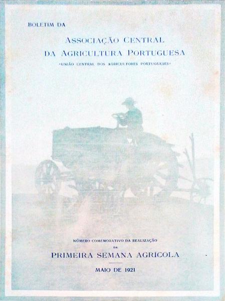 NÃšMERO COMEMORATIVO DA REALIZAÃ‡ÃƒO DA PRIMEIRA SEMANA AGRÃCOLA MAIO DE 1921.