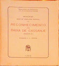 RECONHECIMENTO DA BAIXA DE CASSANJE (ANGOLA).