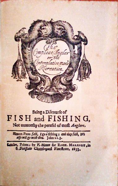 THE COMPLEATE ANGLER.