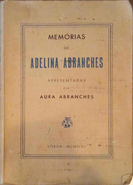 MEMÃ“RIAS DE ADELINA ABRANCHES.