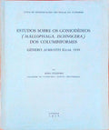 ESTUDOS SOBRE OS GONIODÃDEOS (MALLOPHAGA, ISCHNOCERA) DOS COLUMBIFORMES. GÃ©nero Auricotes KÃ©ler, 1939.
