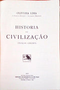 HISTORIA DA CIVILIZAÃ‡ÃƒO (TRAÃ‡OS GERAES).