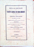 DEFESA DAS IMMUNIDADES DA SANCTA EGREJA DE MOÃ‡AMBIQUE.