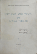 ESTUDOS ANALÃTICOS DE ÃGUAS TERMAIS.