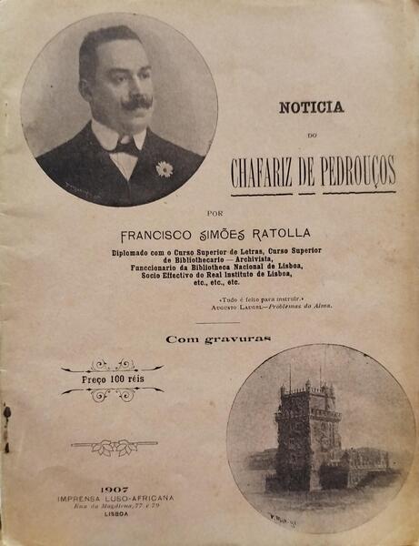 NOTICIA DO CHAFARIZ DE PEDROUÃ‡OS.