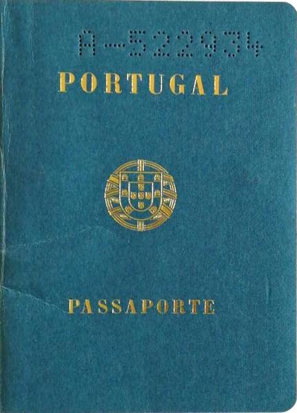 PASSAPORTE DE PORTUGAL.
