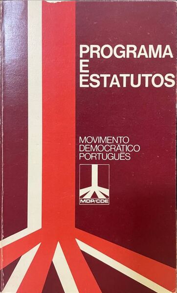 PROGRAMA E ESTATUTOS: MDP-CDE.