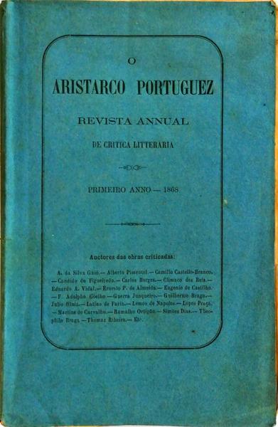 ARISTARCO (O) PORTUGUEZ: REVISTA ANUAL DE CRÃTICA LITERÃRIA [1Âº ANO].
