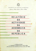 RELATÃ“RIO DA ACTIVIDADE DA ASSEMBLEIA DA REPÃšBLICA.