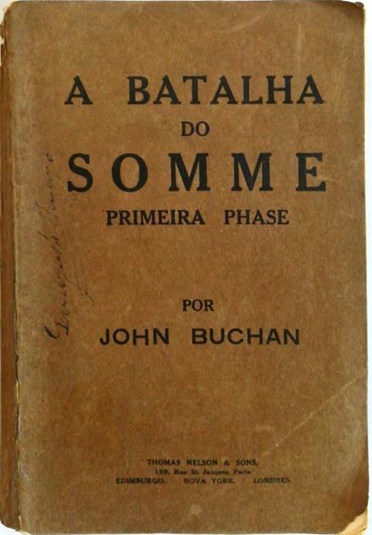 A BATALHA DO SOMME. [PRIMEIRA PHASE]