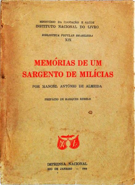 MEMÃ“RIAS DE UM SARGENTO DE MILÃCIAS.