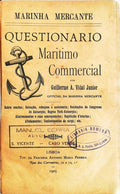 MARINHA MERCANTE. QUESTIONÃRIO MARITIMO COMERCIAL.