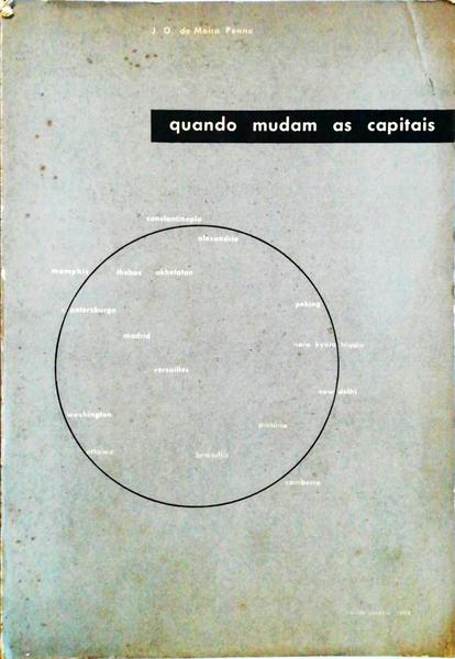 QUANDO MUDAM AS CAPITAIS.