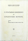 O FENÃ“MENO SUBVERSIVO NA CONJUNTURA MUNDIAL.