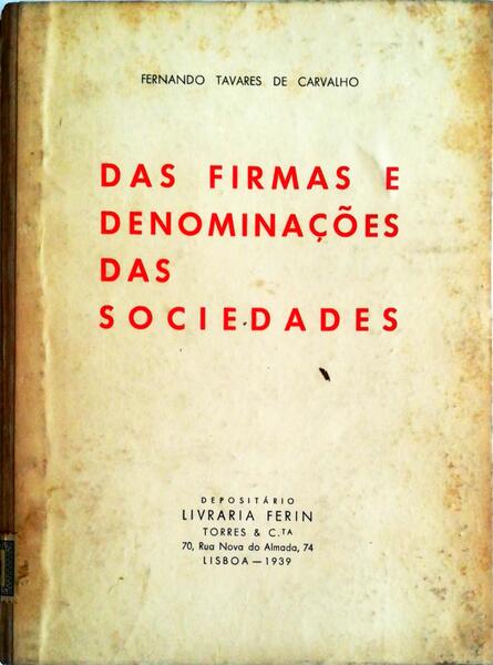DAS FIRMAS E DENOMINAÃ‡Ã•ES DAS SOCIEDADES.