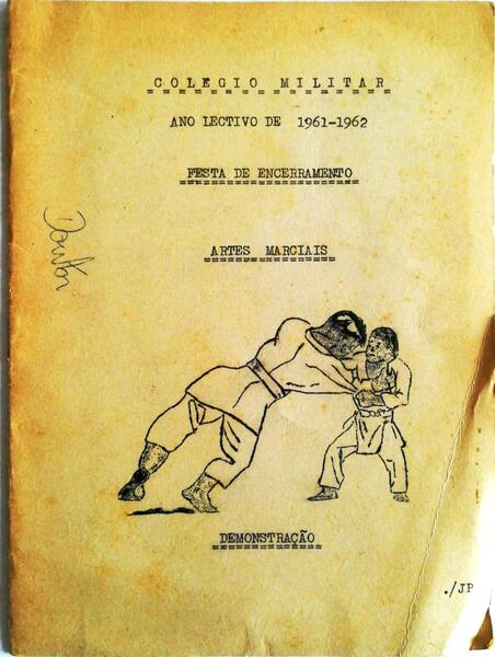 ARTES MARCIAIS DEMONSTRAÃ‡ÃƒO - ANO LECTIVO 1961-1962.