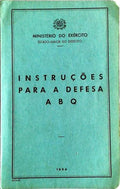 DEFESA (A) ANTIATÃ“MICA. INSTRUCÃ•ES PARA A DEFESA ABQ.