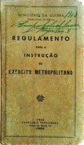 REGULAMENTO PARA A INSTRUÃ‡ÃƒO DO EXÃ‰RCITO METROPOLIANO.