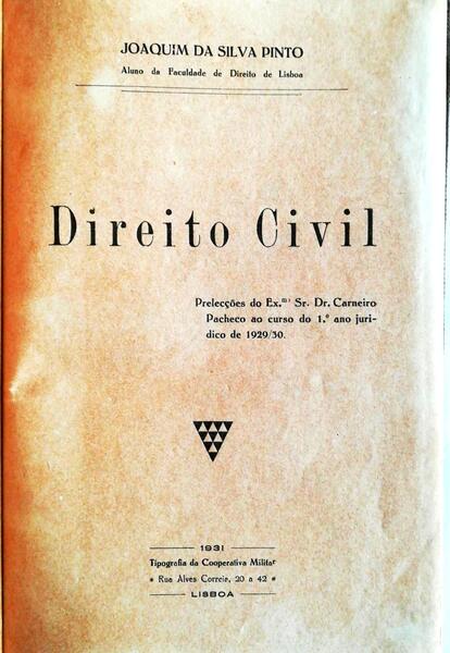 DIREITO CIVIL.