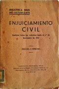 LEY DE ENJUICIAMENTO CIVIL.