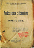 NOÃ‡Ã•ES GERAES ELEMENTARES DE DIREITO CIVIL.