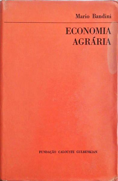 ECONOMIA AGRÃRIA.