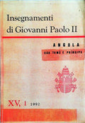 INSEGNAMENTI DI GIOVANNI PAOLO II: ANGOLA, SÃƒO TOMÃ‰ E PRÃNCIPE.