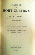 MANUAL DE HORTICULTURA.