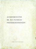 AUSSENMINISTER DR. RUI PATRÃCIO PRESSEKONFERENZEN