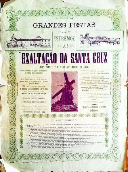 GRANDES FESTAS EM ESTREMOZ Ã€ EXALTAÃ‡ÃƒO DA SANTA CRUZ.