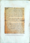 FACSÃMILE EN TAMAÃ‘O NATURAL DEL TESTAMENTO DE LUIS XVI