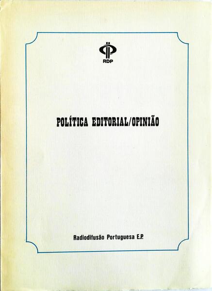 POLÃTICA EDITORIAL, OPINIÃƒO.