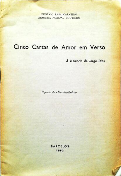CINCO CARTAS DE AMOR EM VERSO.