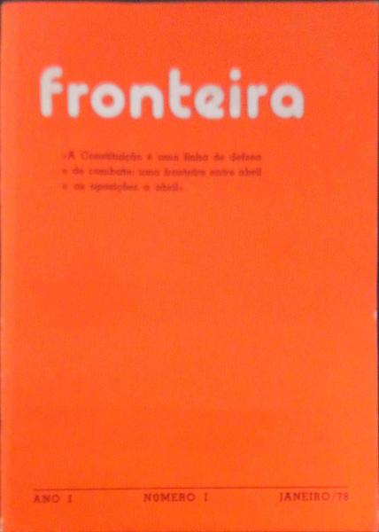 FRONTEIRA [NÃšMEROS 1 A 14].