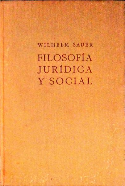 FILOSOFÃA JURÃDICA Y SOCIAL.