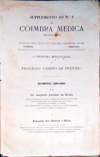 O PROBLEMA MEDICO-LEGAL NO PROCESSO URBINO DE FREITAS.