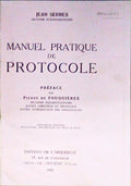 MANUEL PRATIQUE DE PROTOCOLE.