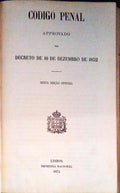CODIGO PENAL APROVADO DECRETO DE 10 DE DEZEMBRO DE 1852.