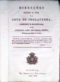 DIRECÃ‡Ã•ES SOBRE O USO DA ÃGUA DE INGLATERRA.
