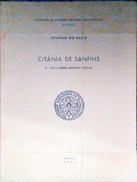 CITÃ‚NIA DE SANFINS.