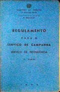 REGULAMENTO PARA O SERVIÃ‡O DE CAMPANHA. ServiÃ§o de IntendÃªncia.
