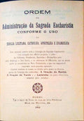 ORDEM DA ADMINISTRAÃ‡ÃƒO DA SAGRADA EUCHARISTIA.