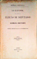 LEI ELEITORAL PARA SERVIR NA ELEIÃ‡ÃƒO DE DEPUTADOS Ã ASSEMBLEIA CONSTITUINTE.