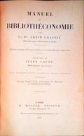 MANUEL DE BIBLIOTHÃ‰CONOMIE.