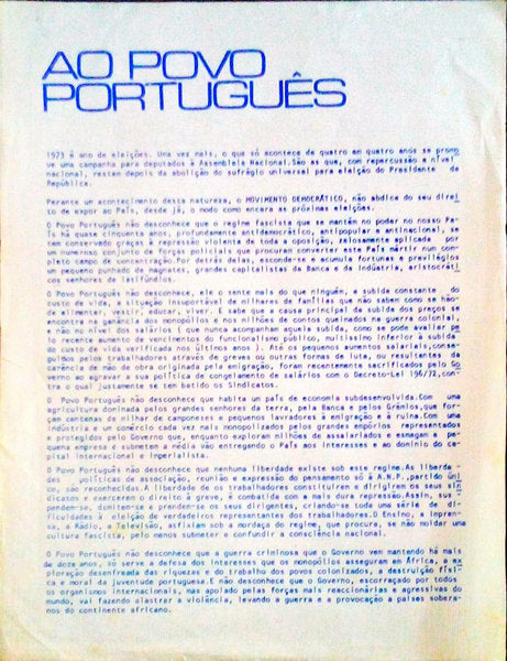 POVO (AO) PORTUGUÃŠS.