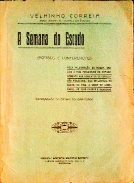 A SEMANA DO ESCUDO. (Artigos e Conferencias)